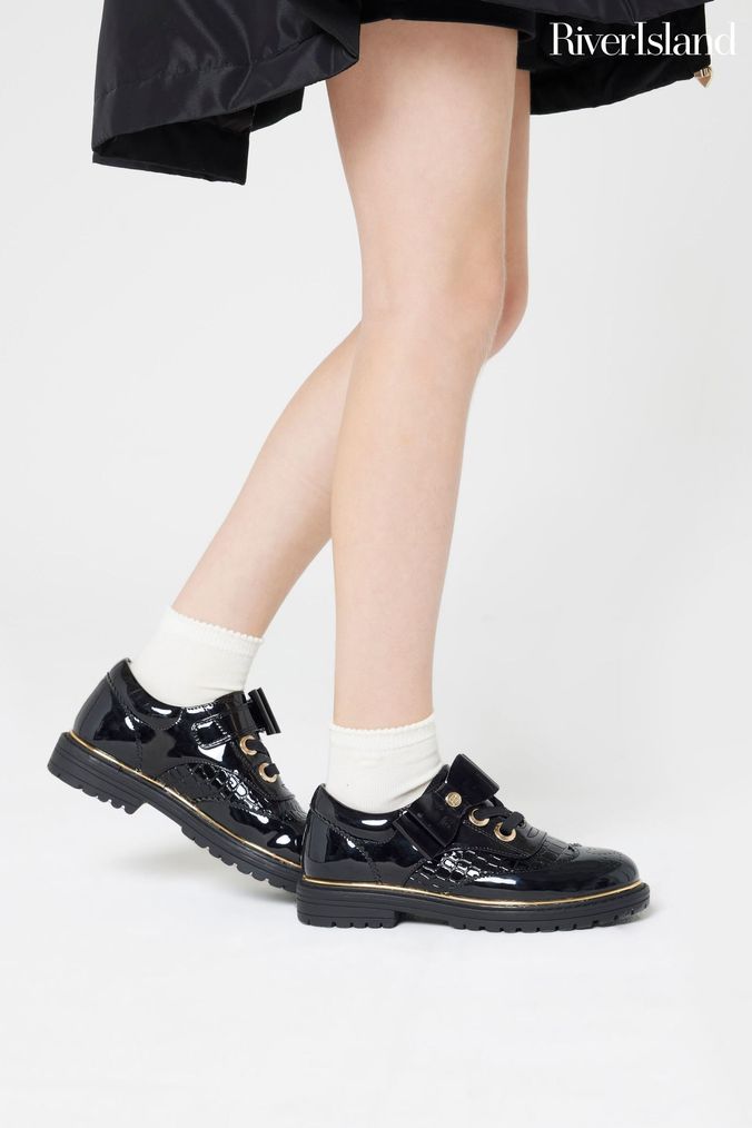 Girls school shoes river island hotsell