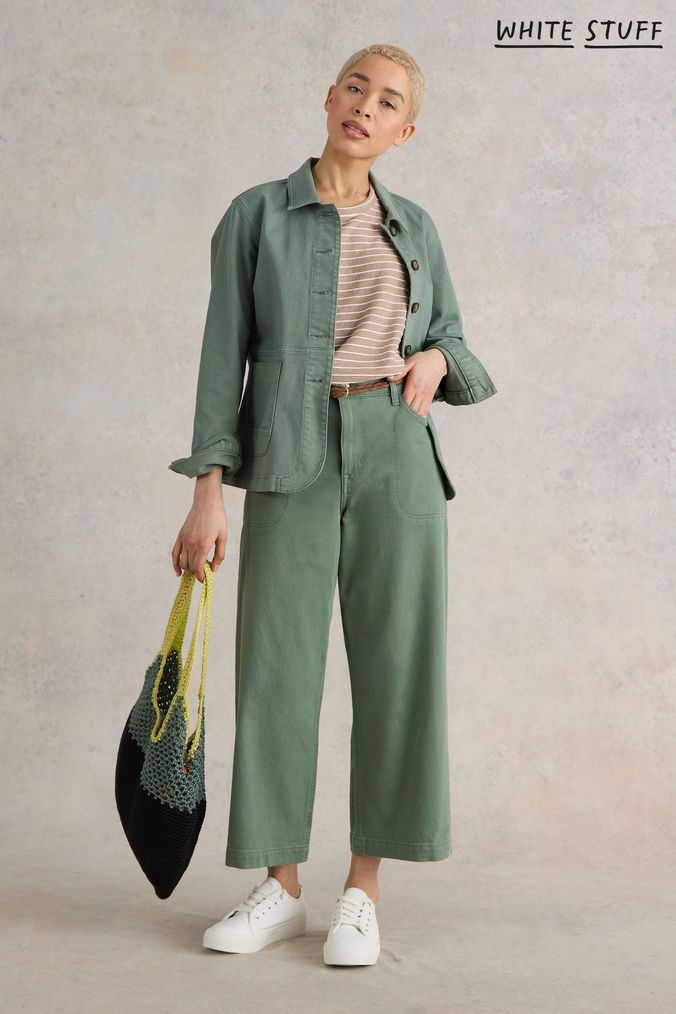 High waisted olive green jeans 2025