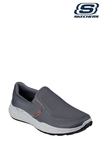 Skechers womens Grey Equalizer 5.0 Grand Legacy Trainers (B90309) | £64