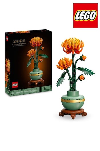 Lego Icons Chrysanthemum Flower Set for Adults 10368 (B90375) | £25