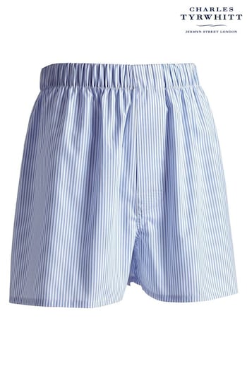 Charles Tyrwhitt Blue Woven Shorts (B90382) | £20
