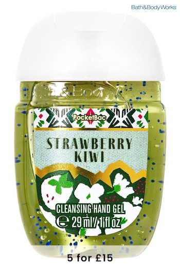 Bath & Body Works Electric Strawberry Cleansing Hand Gel 1 fl oz / 29 mL (B90417) | £4