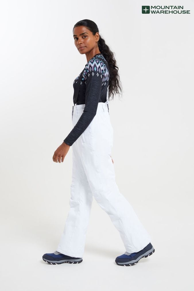 Plus size white trousers top