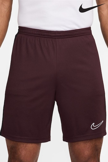 Nike Burgundy Crush Dri-FIT Academy Training Shorts (B91021) | £23