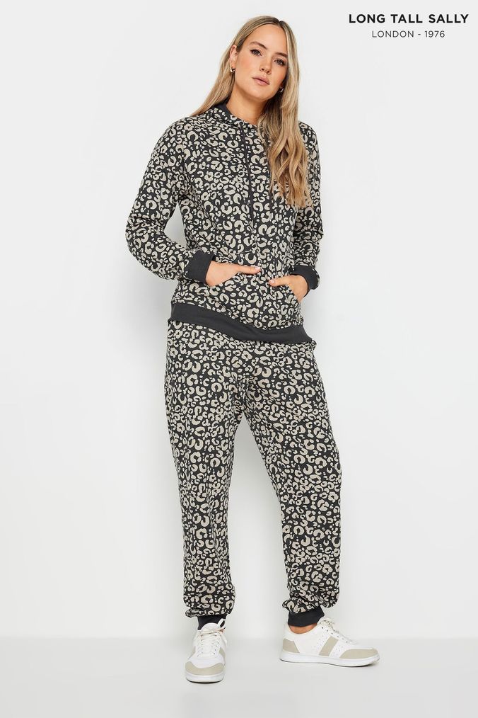 Animal print jogging suit sale