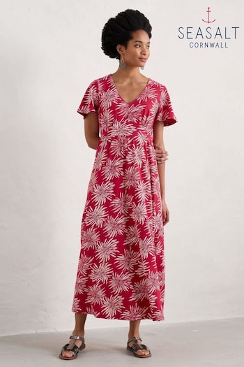 Seasalt Cornwall Red Tall Chateaux Dress (B91216) | £70