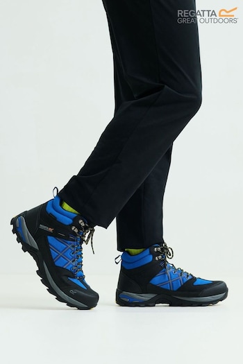 Regatta Blue Samaris III Waterproof Hiking Boots (B91428) | £84
