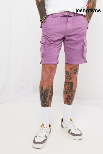 Joe Browns Purple Hit The Action Shorts (B91616) | £44