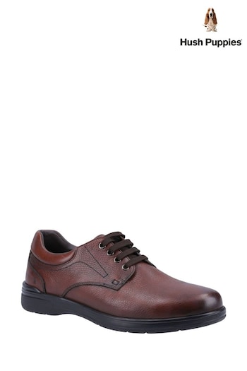 Hush Puppies Marco Lace-Up Brown Shoes (B91925) | £70