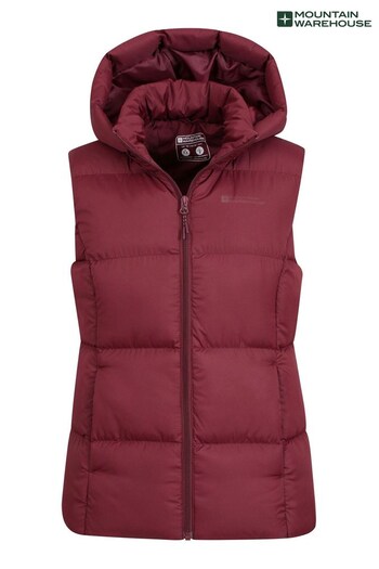 Mountain Warehouse Red Womens Astral Padded Gilet (B91974) | £48