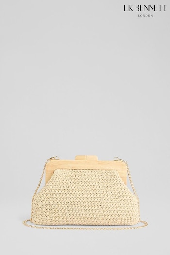 LK Bennett Litzy Crochet Clutch Bag (B92105) | £99