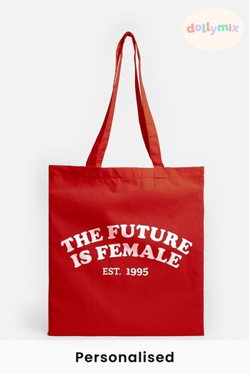 Personalised Girl Boss Tote Bag by Dollymix (B92132) | £17