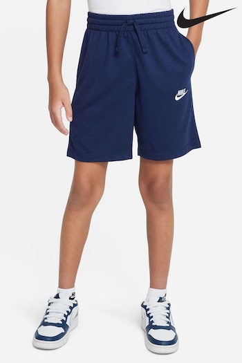 Nike Navy Club Jersey Shorts (B92211) | £28