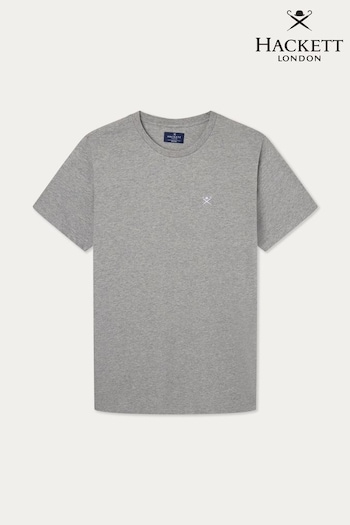 Hackett London Men Grey T-Shirt (B92282) | £39