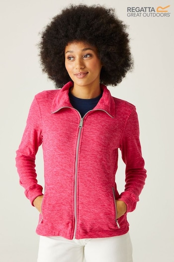 Regatta Pink Azaelia Full Zip Fleece (B92462) | £40