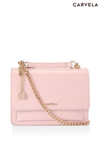 Carvela Pink Latte Shoulder Bag (B92662) | £89