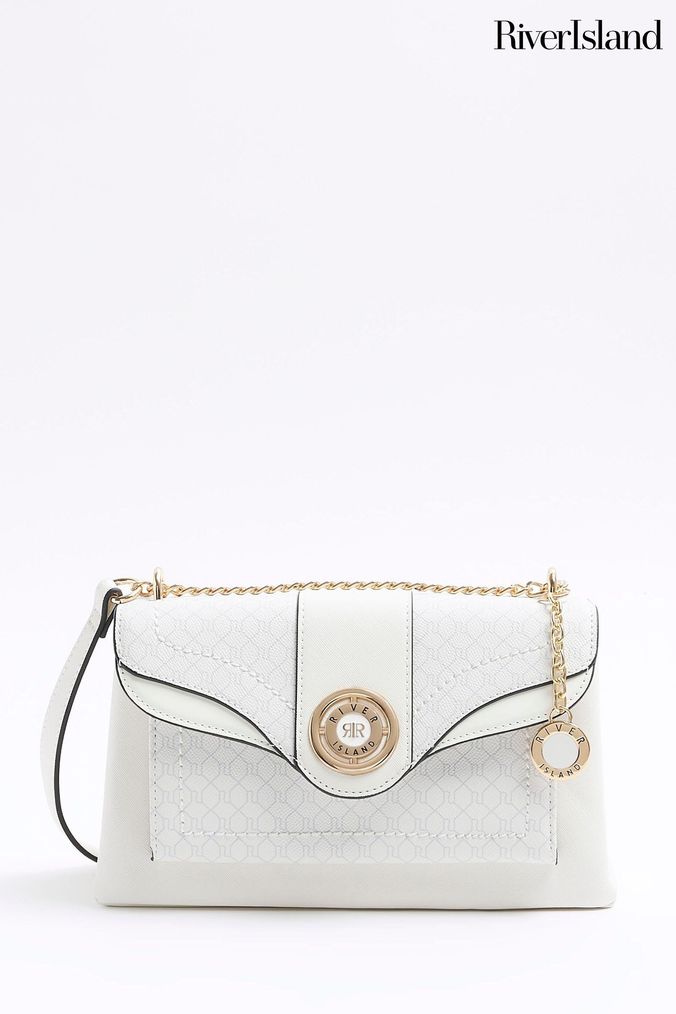 White Bags Handbags White Clutch Tote Leather Bags Next