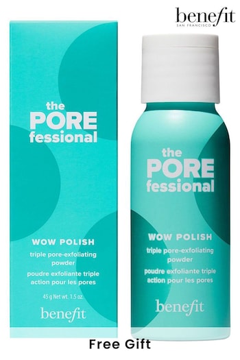 Benefit Wow Polish 30 Second Triple Pore Exfoliating Powder 45g (B92995) | £44