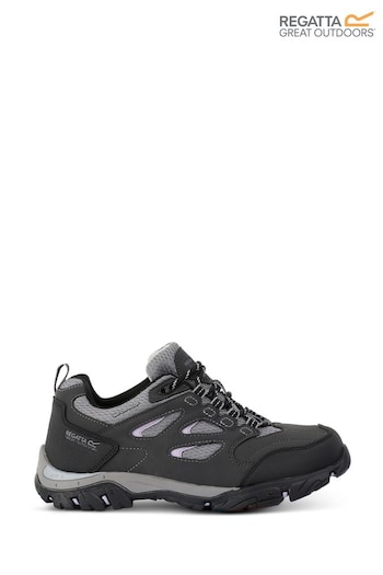 Regatta Grey Holcombe Waterproof Walking Shoes Sport (B93148) | £63