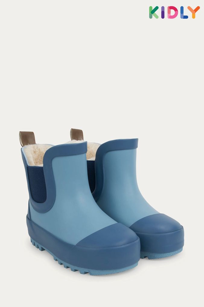 Blue girls wellies online