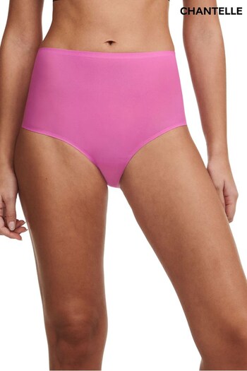 Chantelle Soft Stretch Seamless One Size High Waisted Knickers (B93189) | £17