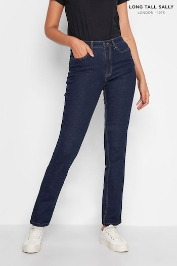 Long Tall Sally Blue Mia Slim Leg Jeans cortos (B93316) | £39