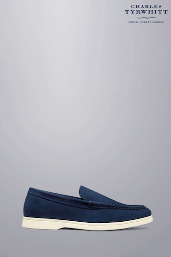 Charles Tyrwhitt Blue Charles Tyrwhitt Blue Slip-Ons Shoes (B93397) | £100