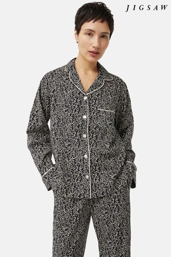 Jigsaw Mini Hydra Coral Black Pyjamas (B93614) | £79