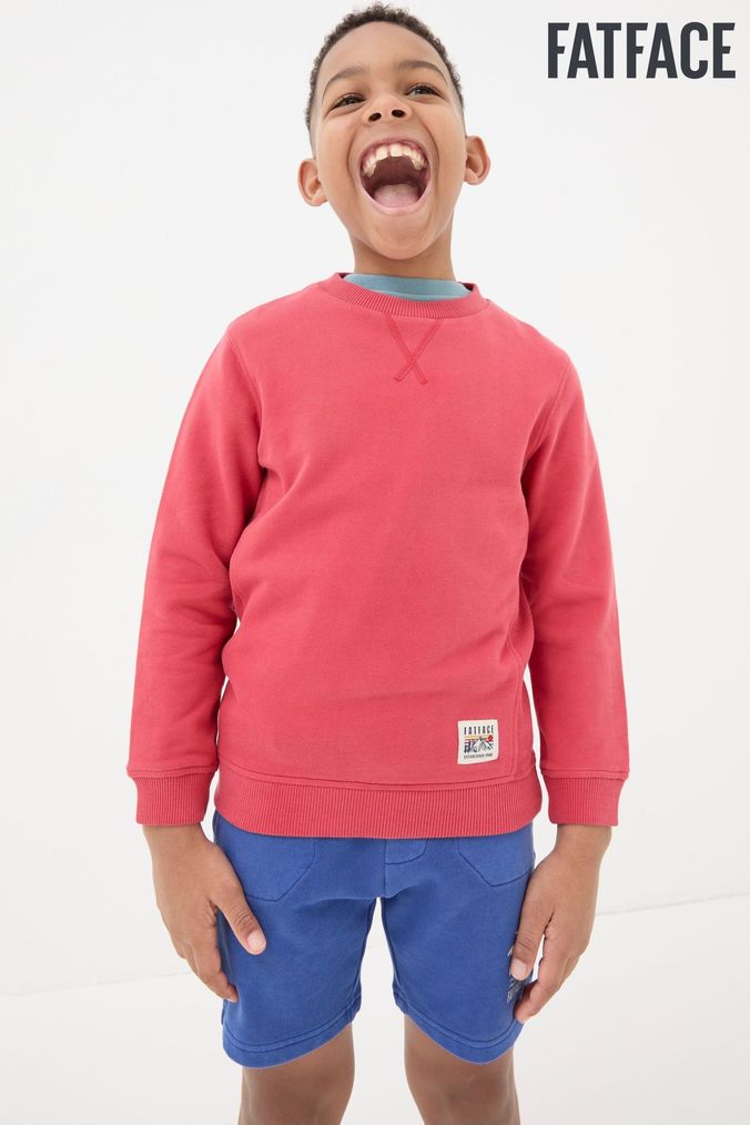 Boys red sweatshirt best sale