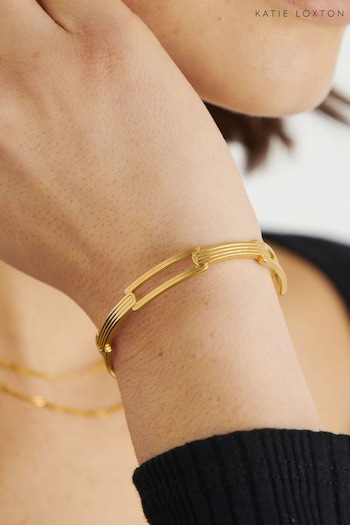 Katie Loxton Gold Tone Arabella Waterproof Bangle (B94096) | £30