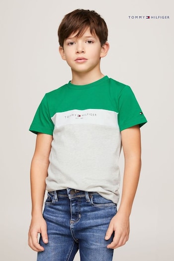 Tommy Hilfiger Essential Colorblock T-Shirt (B94309) | £22 - £26