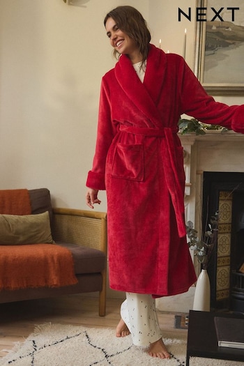 Red Supersoft Dressing Gown (B94370) | £32