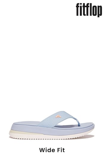 FitFlop Blue Surff Two-tone Toe Post Sandals (B94497) | £70