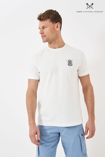 Crew Fitness clothing Salcombe Patch T-Shirt (B94582) | £29