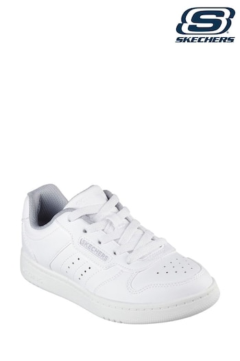 Skechers Jogging White Quick Street Trainers (B94728) | £34