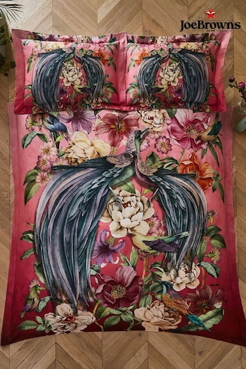 Joe Browns Pink Peacock Plumage Reversible Bed Set (B94771) | £60 - £90