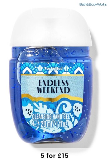 Bath & Body Works Endless Weekend Cleansing Hand Gel 1 fl oz / 29 mL (B95145) | £4
