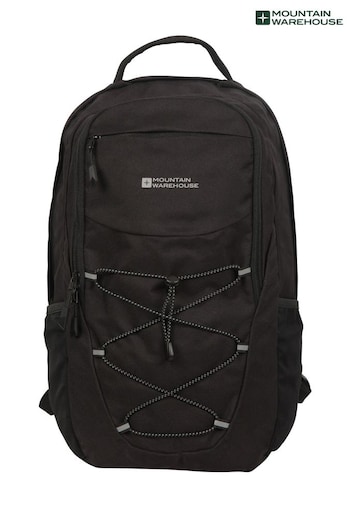 Mountain Warehouse Black 20L Logan Laptop Backpack (B95169) | £48