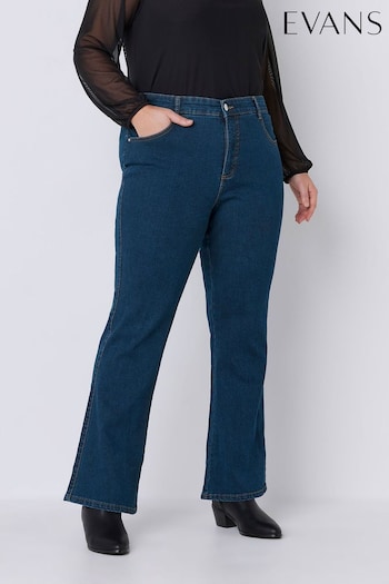 Evans Curve Fit Bootcut Ground Jeans (B95604) | £36