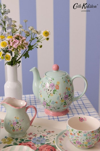 Cath Kidston Green Feels Like Home 900Ml Teapot 900Ml (B95950) | £30