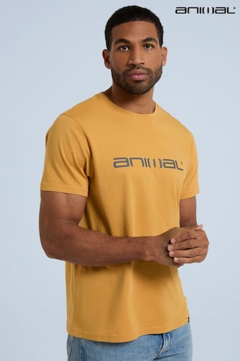 Animal Yellow Classico Organic T-Shirt (B96061) | £22
