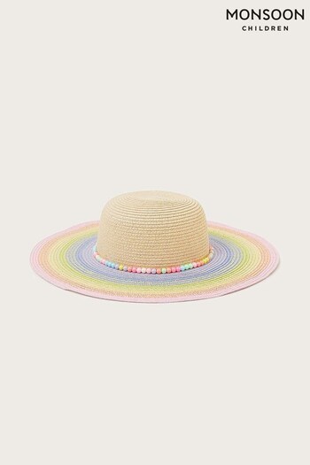 Monsoon Pink Ombre Floppy Hat (B96147) | £14 - £15