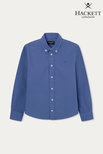 Hackett London Older Excellent Blue Shirt (B96397) | £50