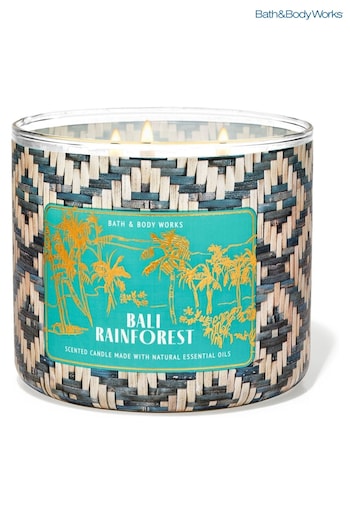 Bath & Body Works Bali Rainforest 3-Wick Candle 14.5 oz / 411 g (B96713) | £29.50