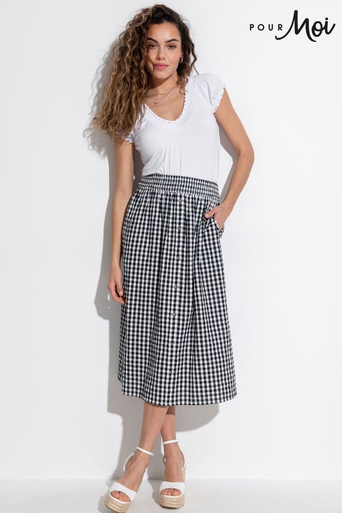Buy Women s Midi Check Tartan Skirts Online Next UK