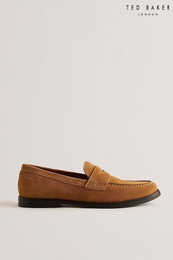 Ted Baker Brown Parliam Loafer Shoes (B96915) | £130