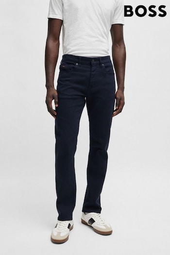 BOSS Blue Slim Fit Soft Stretch Denim Jeans straight-leg (B96935) | £129