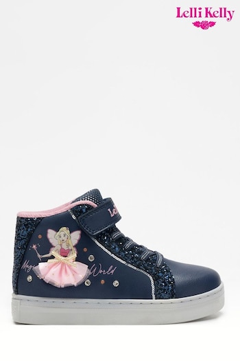 Lelli Kelly Navy Mille Stelle Scarpa Trainers (B97123) | £63