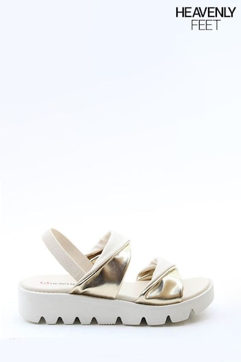 Heavenly Feet Cream Sonia Litesoles Sandals (B97332) | £45