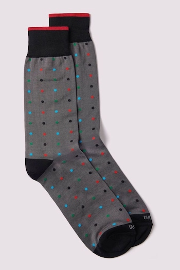 Duchamp Mens Grey Multi Spot peplum 2 Pack (B97729) | £20